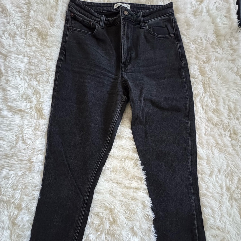 Abercrombie & Fitch Women's Black Skinny Jeans